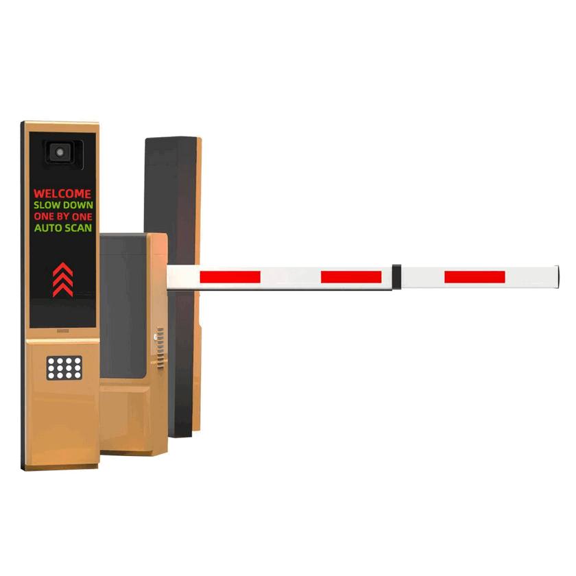 Automatic Folding-Fence Parking Barrier with LED Indicator