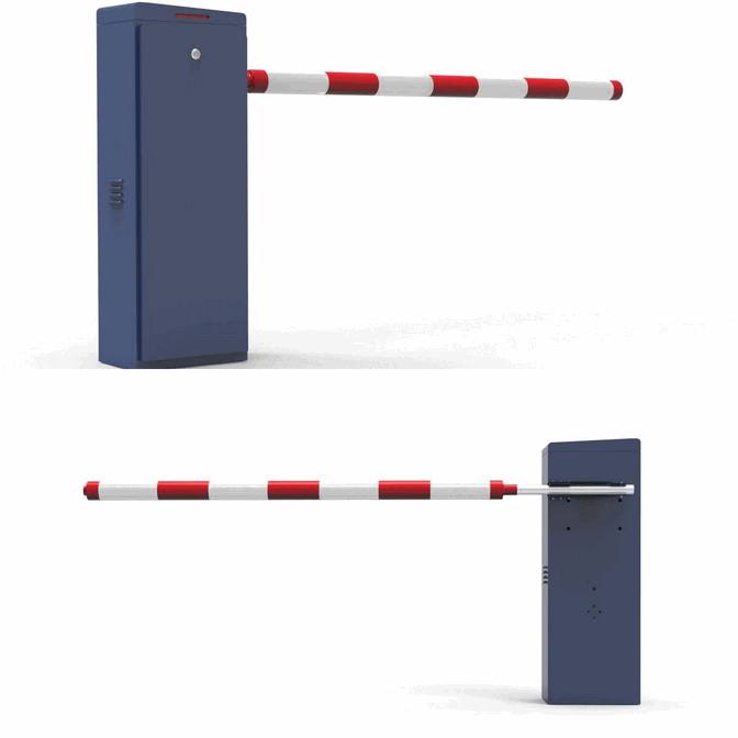 Intelligent Servo-Controlled Boom Barrier with Interactive LCD