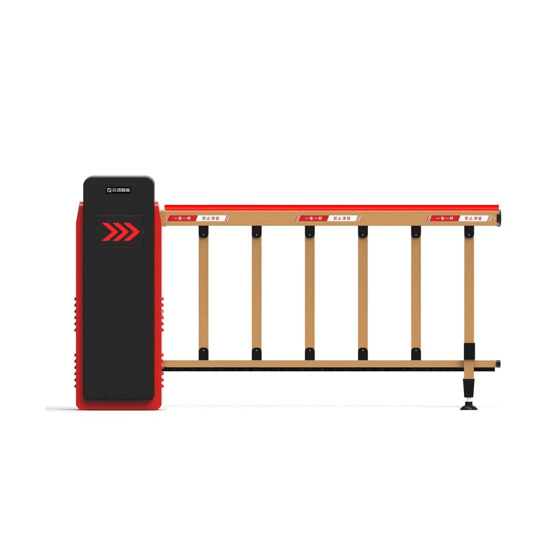Customised Security Boom Barrier with AI LPR System