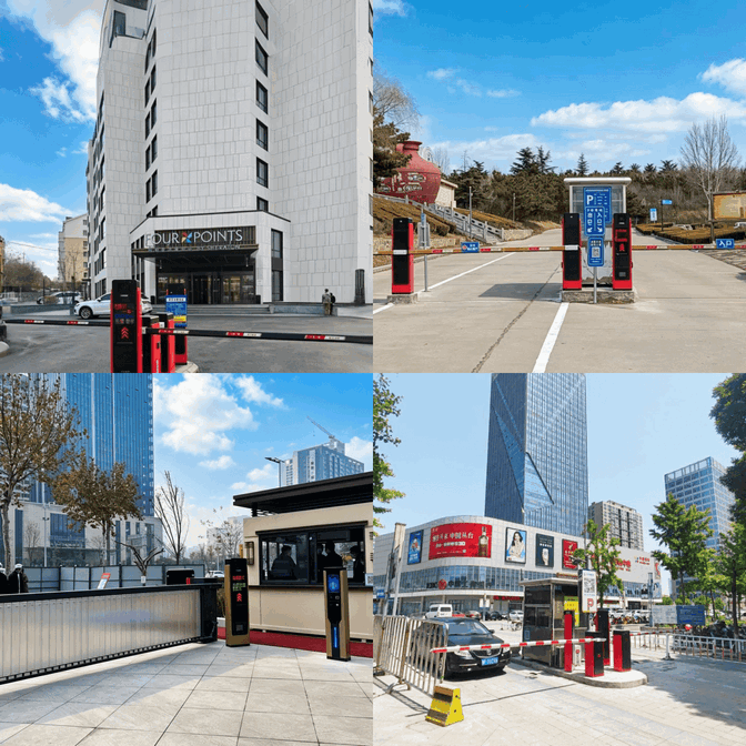 Customised Security Boom Barrier with AI LPR System