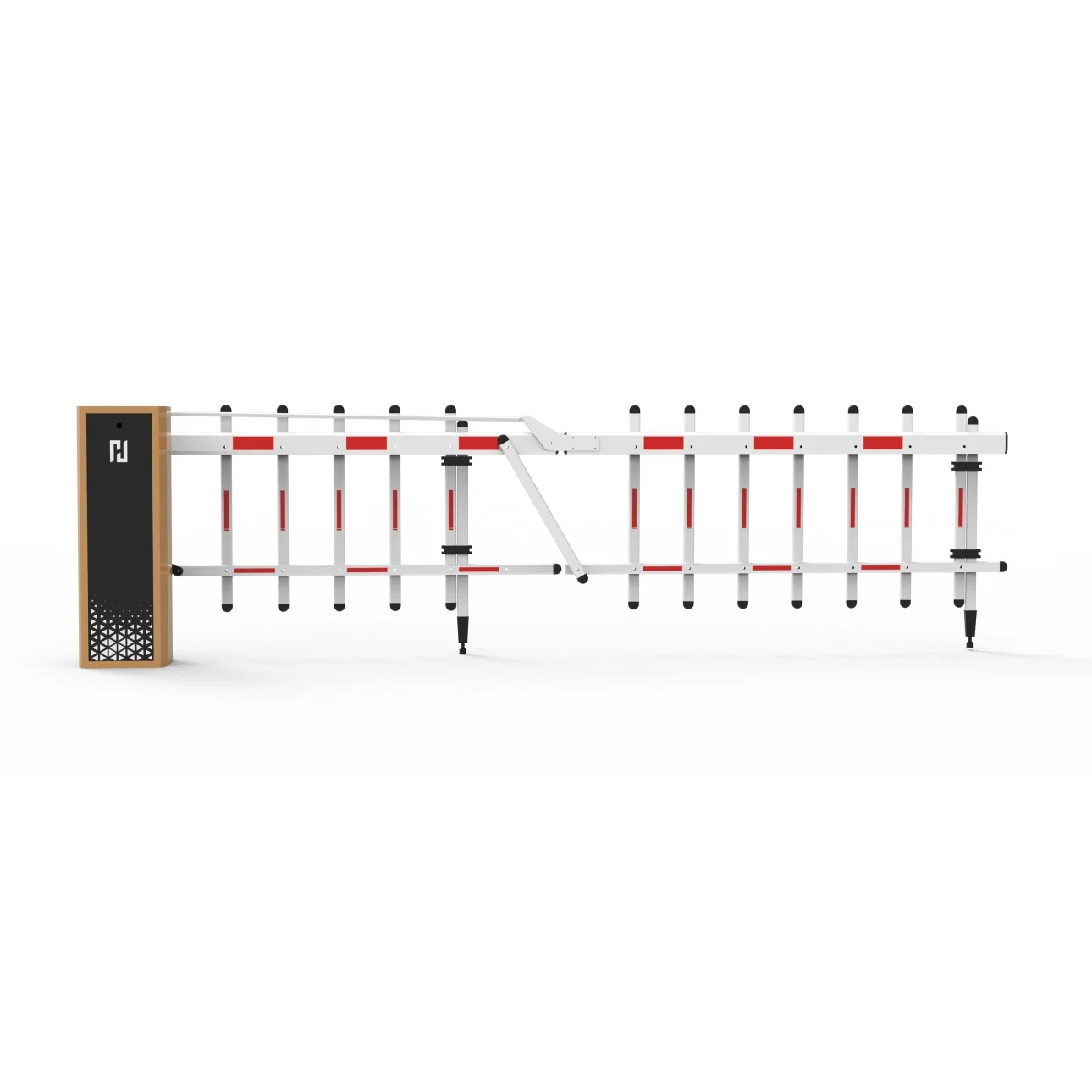 Adjustable-Speed 24V DC Boom Barrier with UHF RFID