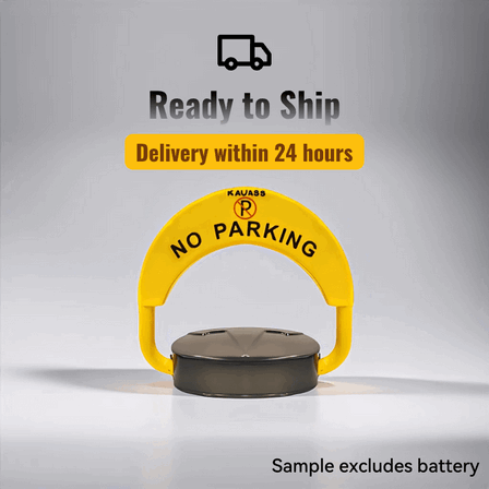 Remote-Controlled Heavy-Duty Automatic Parking Space Lock