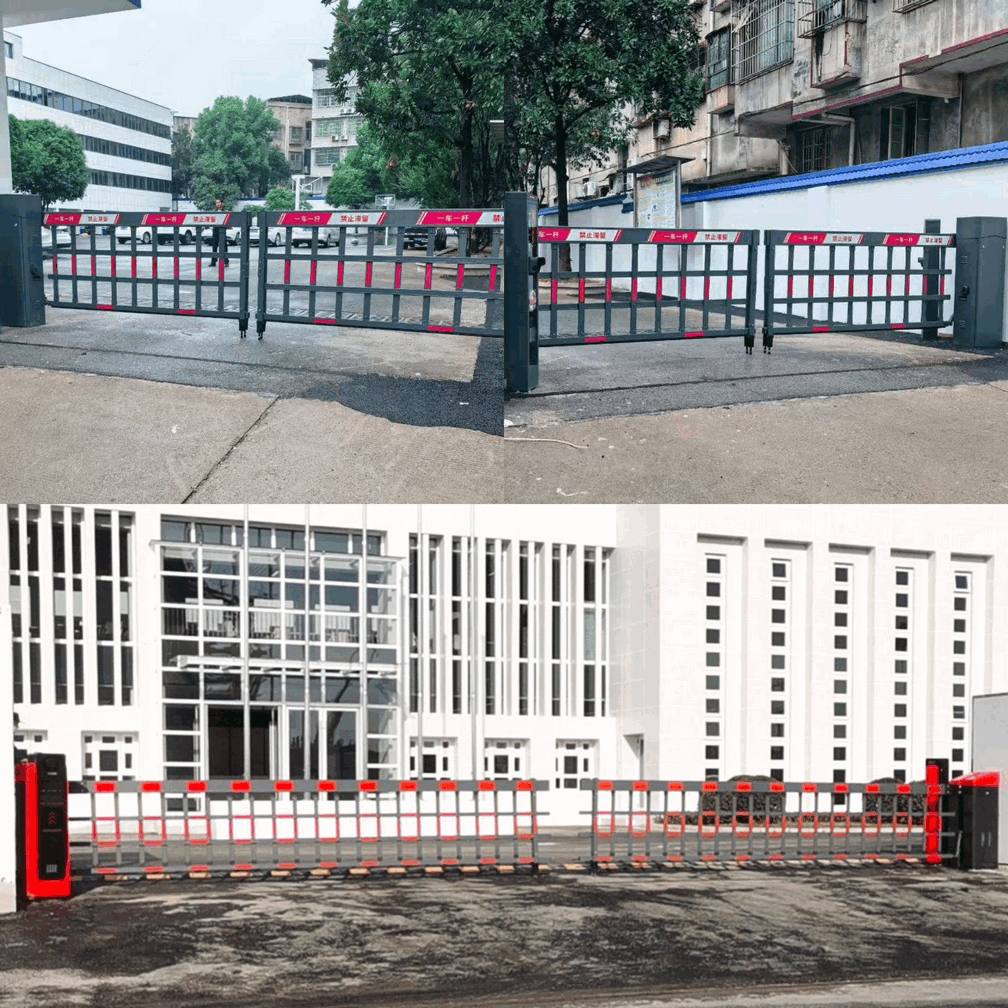 Ultra-Wide 12-Meter Boom Barrier with Ticketless Payment